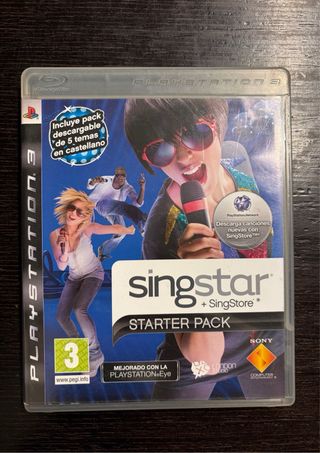 Pack 3 Juegos Singstar + Micros inalámbricos