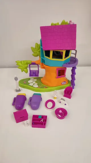 Polly Pocket Casa sull'albero Mattel + Accessori