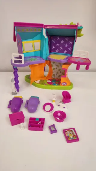 Polly Pocket Casa sull'albero Mattel + Accessori