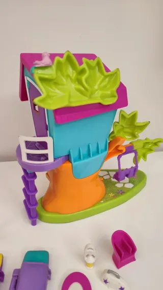 Polly Pocket Casa sull'albero Mattel + Accessori
