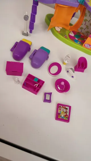 Polly Pocket Casa sull'albero Mattel + Accessori