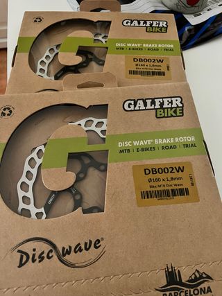 Discos Freno Galfer 160mm BTT