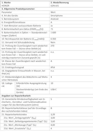 Honor 400 Smart 128GB Negro/Gris