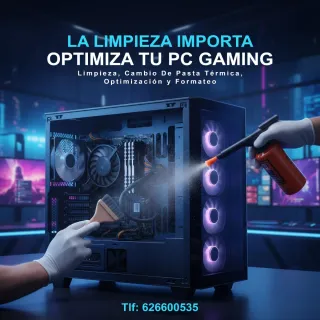 Servicio Mantenimiento PC Gaming