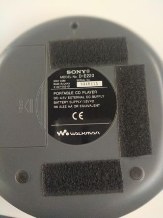 Discman Sony CD Walkman D-E220 ESP MAX