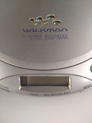 Discman Sony CD Walkman D-E220 ESP MAX