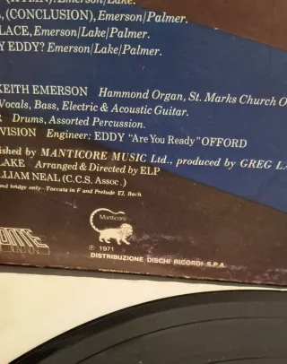 Emerson Lake & Palmer - Tarkus LP