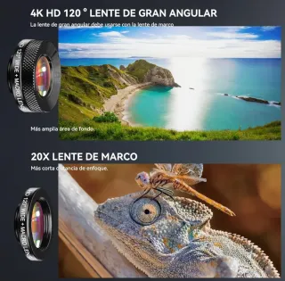 Lente Teleobjetivo 22X para Smartphone