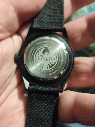 Reloj Infantry Negro