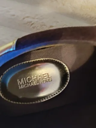 Zapatillas Michael Kors Marrón y Dorado