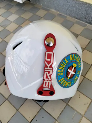 Casco sci BRIKO bianco