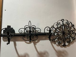 Perchero Hierro Forja Llave
