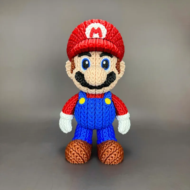 Super Mario en 3D, estilo crochet afbeelding 5