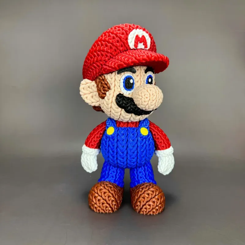 Super Mario en 3D, estilo crochet afbeelding 6