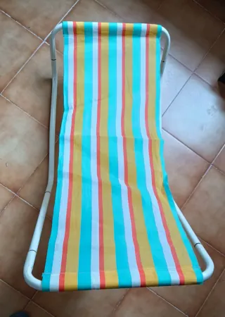 Sillita Plegable Playa Multicolor
