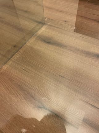 Mesa de centro cristal templado