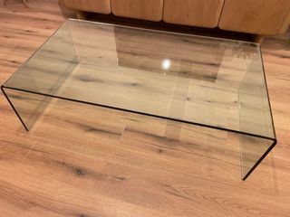 Mesa de centro cristal templado