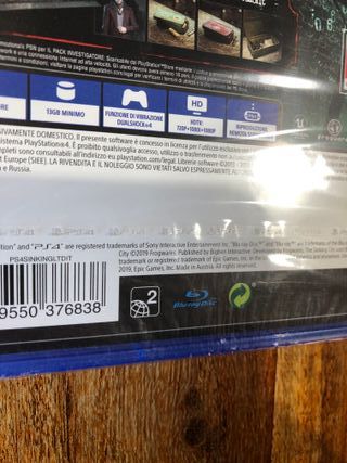 The Sinking City ps4 day one edition sealed nuovo