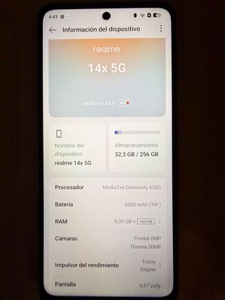 Realme 14X 256gb