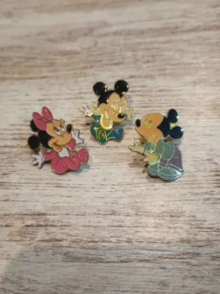 Lote 3 pines Mickey Minnie bebé