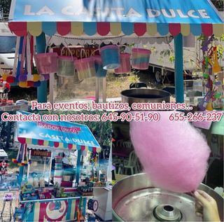 Alquiler algodon de azucar