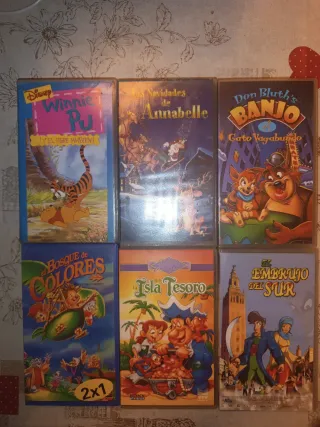 Películas VHS Animadas (Español)