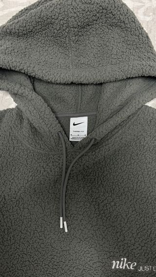 Sudadera Nike Gris Borreguito