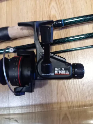 2 Cañas Pesca Inglesa Grafito