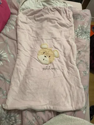 Saco Manta Bebé Oso Petit Ours