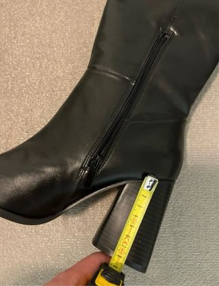 Botas altas Stradivarius negras