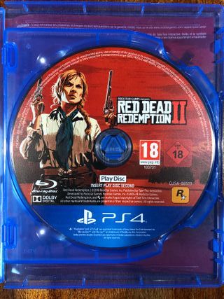 Red Dead Redemption II ps4 doppio disco