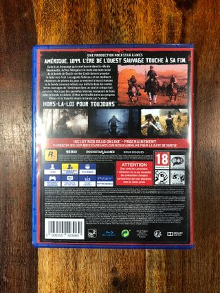 Red Dead Redemption II ps4 doppio disco