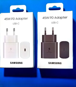 DOS CARGADORES SAMSUNG 45WCARGA RÁPIDA SIN CABLE