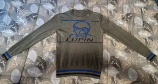 Jersey Vintage Lupín III - Lana - Talla S - Raro