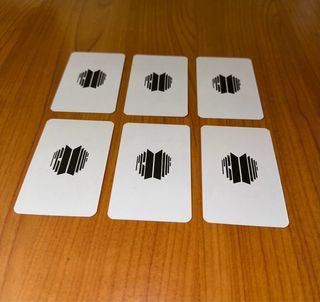 6x Photocard BTS - Proof