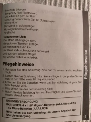 Proyector VTech Schmusebär Gute Nacht Licht