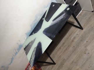 Mesa Estudio Diseño New York Cristal