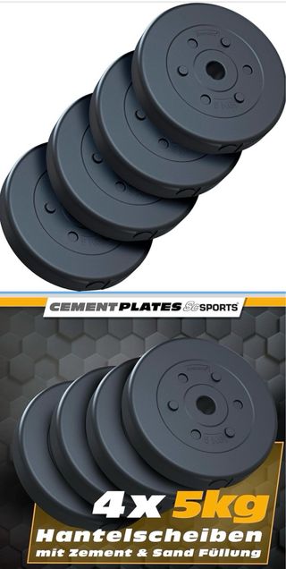 Telo protettivo, salsicciotti e pesi