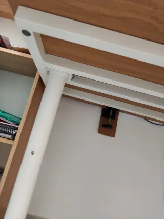 Estructura mesa BEKANT IKEA blanca