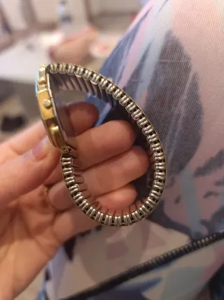 Reloj vintage Orient Quartz Mujer Dorado