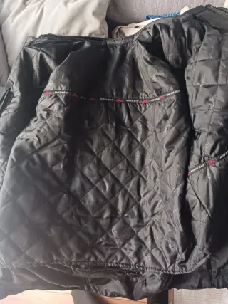 Chaqueta de moto Motoboy negra