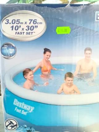 Piscina Hinchable Bestway Fast Set 3.05m