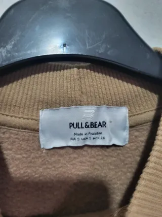 Vestido sudadera marrón