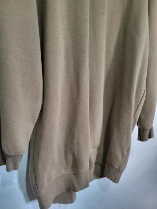 Vestido sudadera marrón