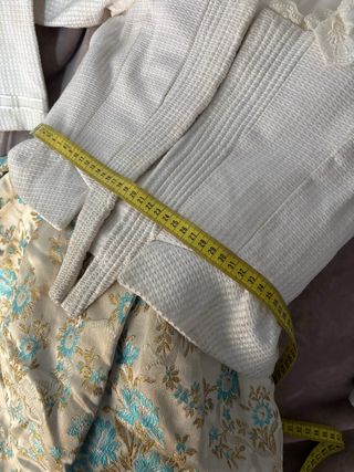 Traje Fallera Niña. Corpiño para limpiar
