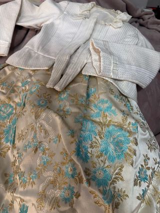 Traje Fallera Niña. Corpiño para limpiar