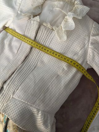 Traje Fallera Niña. Corpiño para limpiar