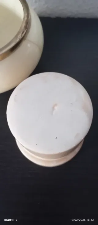 Juego de 3 joyeros de mármol