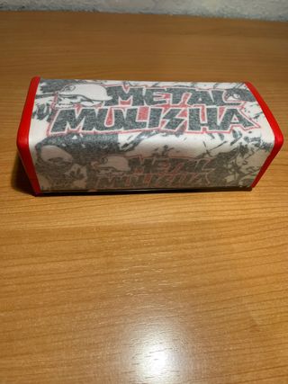 Protector Manillar Metal Mulisha Rojo