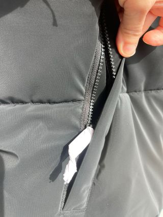 Chaleco acolchado negro hombre Zara